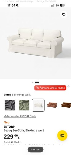 Ikea ektorp bezug - ektorp,