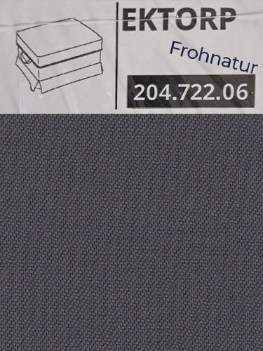 Ikea ektorp bezug - für, hocker