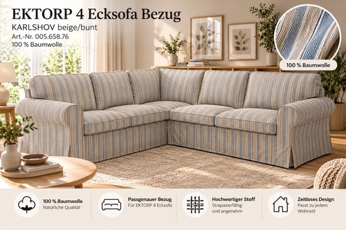 Ikea ektorp 4 ecksofa - 4,