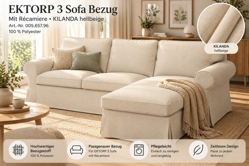Ikea ektorp sofa bezug mit - ikea,